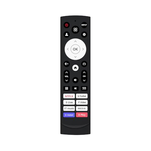 Image of marman Compatible with Hisense Smart Tv Remote Original L1786 Suitable for UHD 4K QLED TV Model ERF3M90H ERF3C90H ERF3T920H, Series 43E63N Q6N Non Voice Command Without Google Assistant !