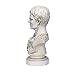 Design Toscano Augustus Caesar Primaporta Bust Statue, Classic Roman Library or Office Decor, 10 Inches Wide, 6 Inches Deep, 18 Inches High, Handcast Polyresin, Antique Stone Finish