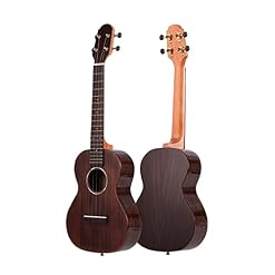 ukulélé Voyage Vernis Spéculaire en Bois Massif De 23 Pouces Ukulélé en Bois Massif avec Tuner Capo 4 Cordes - Les Beatles, Paul McCartney, John Lennon, RIngo Starr, George Harrison ukulélé Voyage Vernis Spéculaire en Bois Massif De 23 Pouces Ukulélé en Bois Massif avec Tuner Capo 4 Cordes – Image 4