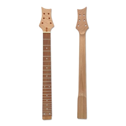 Replacement 24-Fret Mahogany Guitar Neck with Rosewood