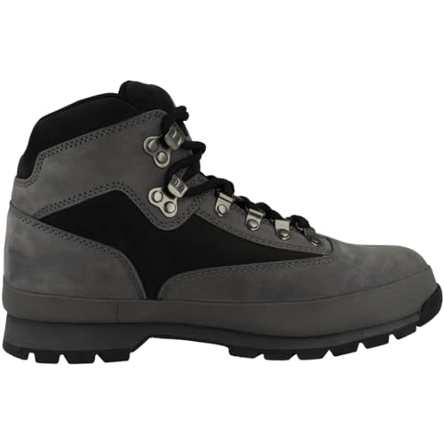 Image of Timberland Men's Euro Hiker Leather, Medium Grey Nubuck, 11 Medium