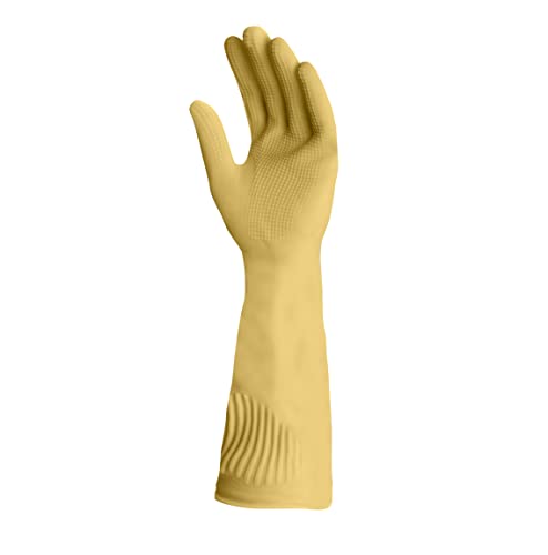 Danny Luva Longatex Látex Natural Tamanho Médio Cor Natural