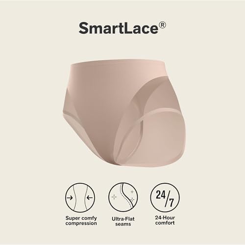 Image of Leonisa Invisible Shapewear Panties, High Waisted Tummy Control Women's Underwear
