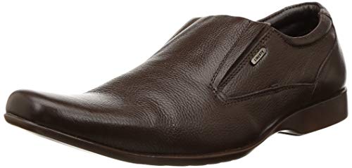 Liberty Men LB31-191 Brown Leather Loafers-9.5 UK/India (44 EU) (2485026160440)