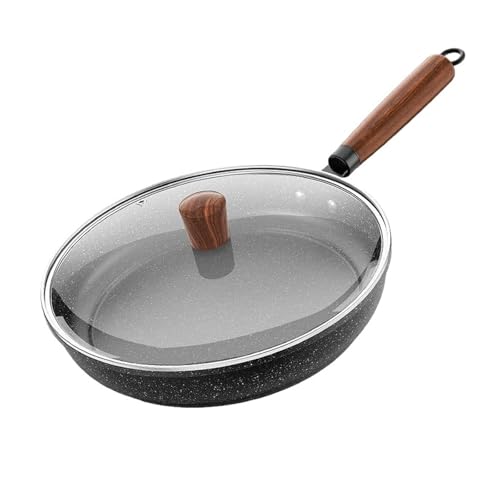 30cm �m���X�e�B�b�N�t���C�p�� ���ؓ� �W�t�� �ƒ�p IH �K�X�R���� ���j�o�[�T�� �\�[�X�p�� �X�e�[�L �t���C�p�� �p���P�[�L �L�b�`���������(24cm with lid)