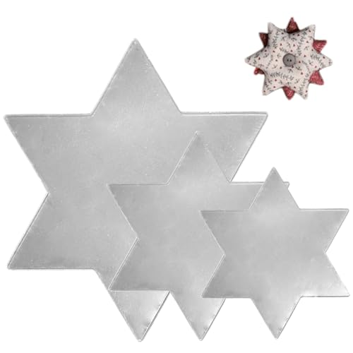Plantillas de estrellas para edredón que evitan errores de corte en patchwork 2