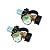 2 Pack Propane Tank Gauge Level Indicator, Universal Fit POL Propane Tank Adapter Converts POL to QCC1/Type 1, 5-100LB Propane Tank Gauge for RV Camper, BBQ Gas Grill, Heater