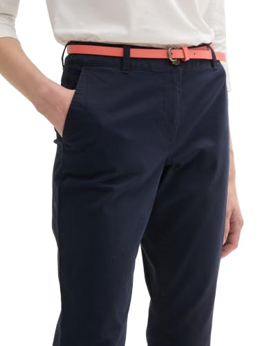 TOM TAILOR Damen Slim Chino mit Gürtel – Ansicht 4