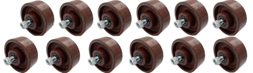 Everything for trailers, RVs and trucks and more - 12x Sloan's Kwik Load Texas Rollback Trailer Rollers for Bed Frame Caster Wheels (FS1XN-3259)