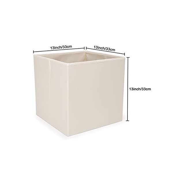 Flöckchen Kinder Aufbewahrungsbox | Premium Spielzeugkiste für Kinderzimmer I Spielzeug Box (33x33x33) bringt Ordnung ins Kallax Regal I Kinder Motiv – Bild 9