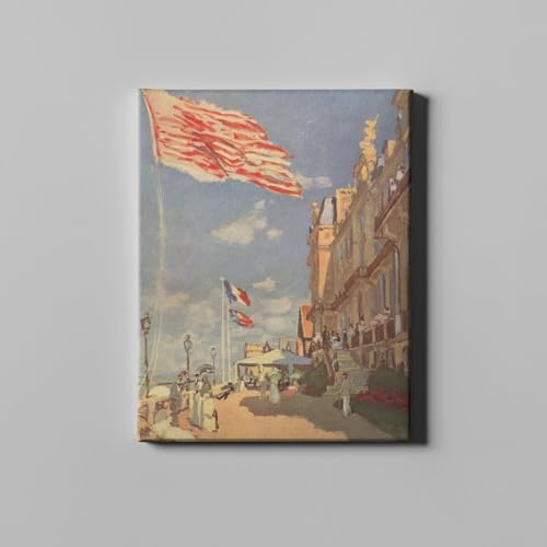 Claude Monet Hôtel Des Roches Noires à Trouville Toile Galerie Émotion Impressionniste