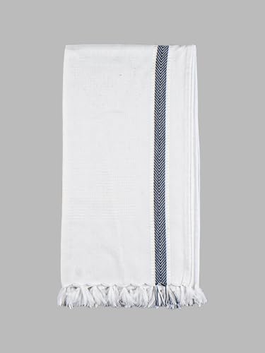 Image of RAMRAJ COTTON Pack Of 4 Cotton Bath Towel Set Crafted For Softness| Durability| And Comfortable Daily Use
