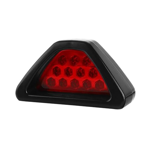 Feu stop arriere moto universel LED triangulaire avertisseur