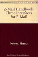 The Z-Mail Handbook 0937175765 Book Cover