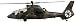 Produktbild JGSDF Kawasaki Observation Helicopter OH-1 Ninja 1:72 Model Kit Bausatz Aoshima 014349