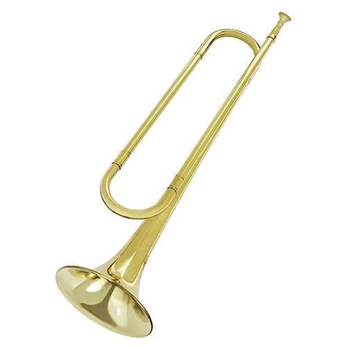 GLSTOY Beginner Trumpet Set Teen Musical Instrument Plaything for Boys and Girls Comfortable Grip