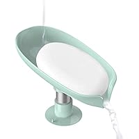 NPET Self Draining Bar Soap Dish Holder (Green)