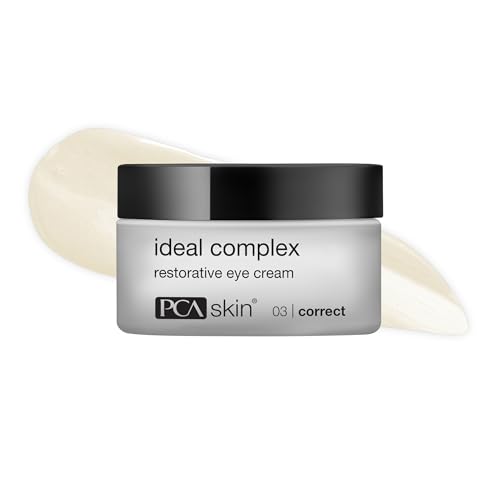 PCA SKIN Ideal Complex Restorative Under Eye Cream, Brightening Eye Cream for Dark Circles, 0.5 fl oz Jar