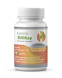 Lysania SiliKap mit 300mg Eierschalenmembran (vegetarisch) mit natürlichem Kollagen, Hyaluron, Glucosamin & Chondroitin – Plus Silicium, Weihrauch & Teufelskralle – 60 Kapseln (1 Dose)