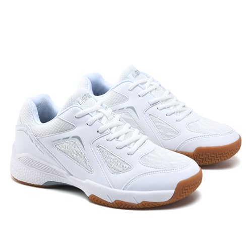 Women's Pickleball Shoes - AMZ-P601, Non-Slip, Cushioning, Anti-Torque, Breathable Court Shoes3