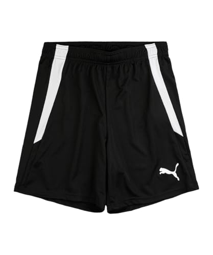 Image of PUMA Unisex Kids teamLIGA Shorts Jr, Puma Black-puma White, 152
