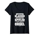Photo Gallery donna orgel orgelspieler chiesa organist regalo con scritta maglietta con collo a v Photo Gallery donna orgel orgelspieler chiesa organist regalo con scritta maglietta con collo a v
