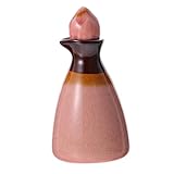 Bouteille en céramique: cette bouteille vide est faite de glaçage craquelé glacé, et le design a une atmosphère douce et un style adorable, récipient d'huiles essentielles