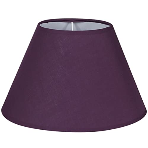LALAFINA Small Lampshade E27 Base Fabric Lamp Shade Retro Style Wall and Table Light Accessory 9.05X9.05X6.69In for Home and Hotel Decoration