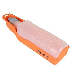 Pet Brands Rac Travel Water Bottle, Orange
