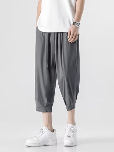 Image of Lymio Men Shorts || Three Quarter Pant for Men || 3 /4 Casual Cotton Shorts (Short-46-49)