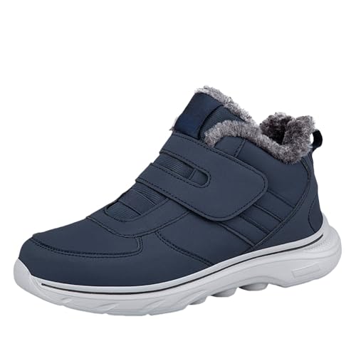 Baskets d'hiver chaudes pour homme à enfiler avec doublure fourrure