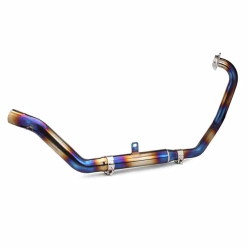 Tube raccord échappement CFMoto 250SR : fini la rouille avec le titane 51mm