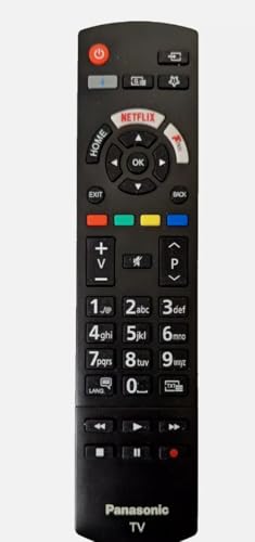 Original RC42129 Fernbedienung für Panasonic 4K Ultra HD HDR LED TV TX-43FX550B TX-43FX555B TX-49FX550B TX-49FX555B TX-55FX550B TX-55FX555B TX-65FX560B 30100900 RC-42129