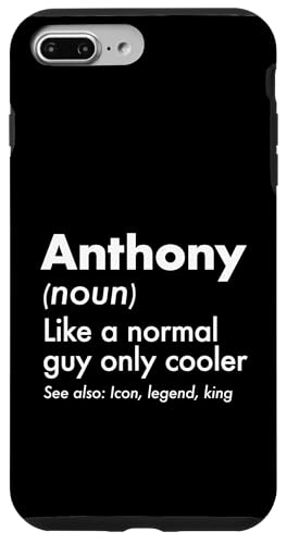 Anthony Like A Normal Guy Only Cooler ���W�F���h�L���O �t�@�[�X�g�l�[�� �X�}�z�P�[�X iPhone 7 Plus/8 Plus �p