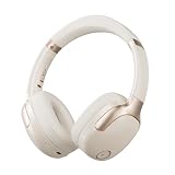Cuffie ibride con cancellazione attiva del rumore, Bluetooth over ear wireless, lunga durata di riproduzione ANC 50H, girevoli e pieghevoli, audio HiFi bassi profondi, equalizzatore personalizzato