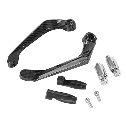 Protège-mains universel moto 7/8 pouces pour levier de frein et d'embrayage noir