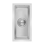 Design silenzioso: questo lavello dispone di cuscinetti antirumore per sbarazzarsi del fastidioso suono cavo. I cuscinetti coprono il rivestimento e rendono il nostro lavello Lomazoo ideale per ambienti freddi.