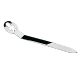 Alessi, Girotondo tagliacarte in acciaio inossidabile 18/10, AKK42, Lucido.