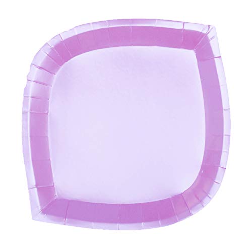 Platos base Jollity & Co color rosa pack 8 miniatura 2