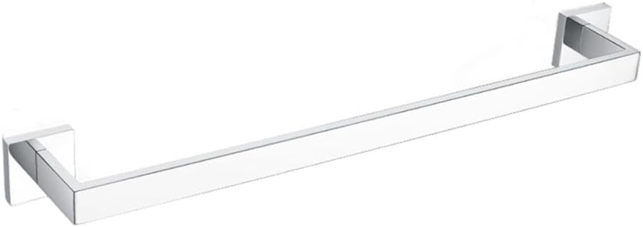 Bathroom Hardware Set Silver WC Accessories Toilet Paper Holder Wall Hook Towel Bar Robe Hanger Rack Stainless Steel,Double Towel Bar 560,One Size