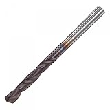 sourcing map Hartmetall-Spiralbohrer 2.5mm DIN K45 Wolframkarbid AlTiSin Beschichtet Gerade Schaft Metallbohrer