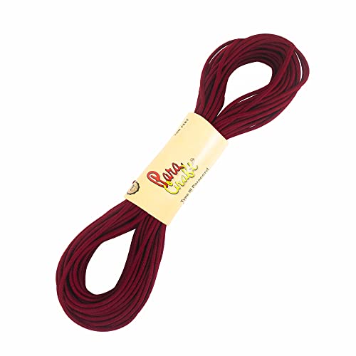 Image of 550 para Cord Parachute Survival Cord Rope Spec Type III 7 Strand Paracord Rope, Military Grade Nylon 4mm Diameter (Red, 20)