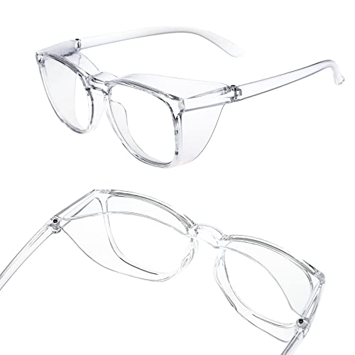 JOO'RTI Anti-Fog Safety Goggles Anti-Blue Light Saftey Glasses Anti-Dust Protective Eyewear for Women and Men