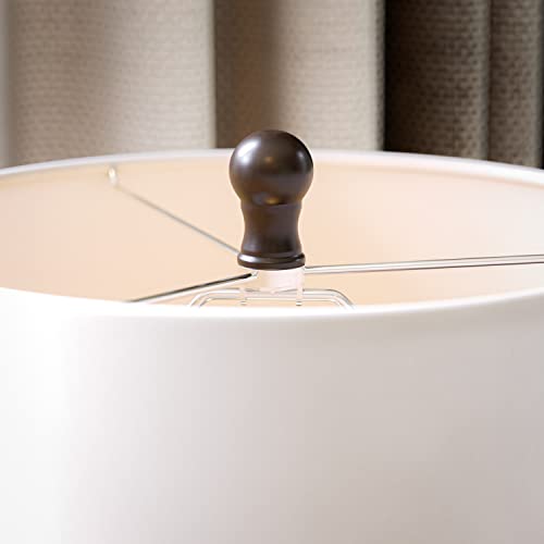 Kenroy Home Kh80426 Isabella 2-Pack Table Lamps With Brushed Copper Bronze Finish, Casual Style, 29" Height, 15" Width, 15" Depth #TOP3