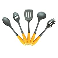 Algopix Similar Product 7 - Deiss PRO Nylon Kitchen Utensils Set 