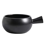 Jaamyears Suppenschüssel mit Griffen, Keramik-Zwiebel-Suppentopf, 550 ml, Suppentasse, mikrowellen- und spülmaschinenfest