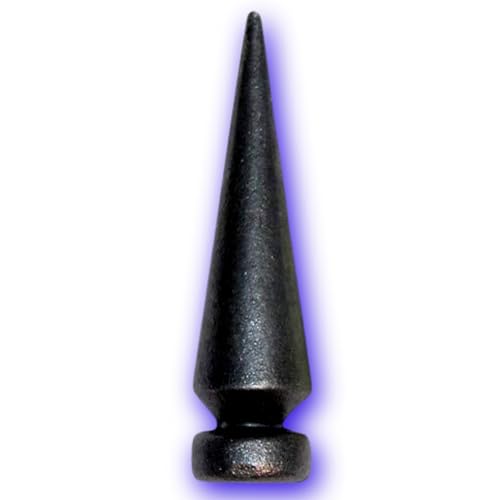 🔍️ Specifiche tecniche 🔍️ ➡️ Altezza 13 cm Larghezza 3,3 cm Ferro con diametro di base di 33 mm ➡️ Punta in acciaio da saldare Finitura ROBUSTA ➡️ 1 Pz da saldare all'asta sul lato inferiore Base 3,3 cm ➡️ Con asta o set di saldatura. Il nostro picchetto decorativo con finitura in vernice BRUTE può essere appeso al corrimano in legno o al corrimano in acciaio con balaustra per la vostra scala, ma è anche resistente grazie alla facilità di montaggio e smontaggio 🛠️