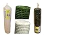 Pluvia malla plastica cuadrada 290gr-m2 verde 20x20x1 mt r 25mt