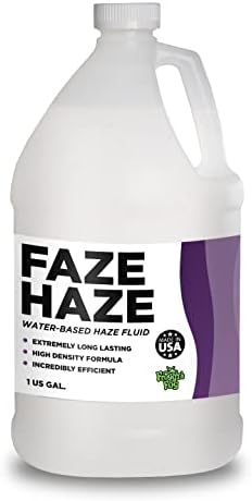 Froggy's Fog - Faze Haze – Water Base for Use in Titan Hazers, Antari Fazers, Chauvet Hazers, Base Hazer Pro, Unique 2.1 and Martin Hazers - 1 Gallon