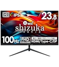 Amazon.co.jp: シズカウィル 液晶モニター 23.8インチ Type-C接続 FHD